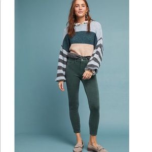 Anthropologie Pilcro & the Letterpress Green Jeans